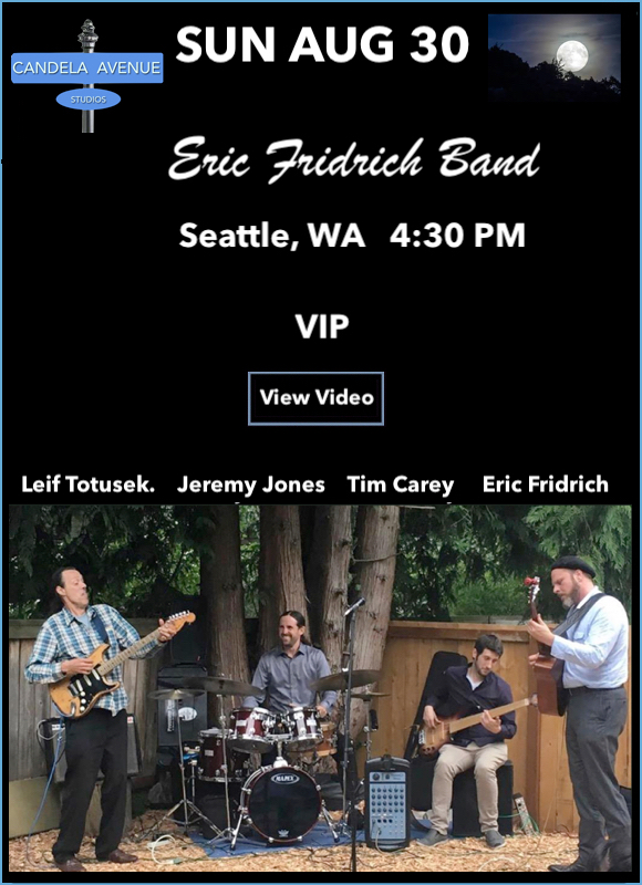 Leif Totusek Eric Fridrich Band - Live on facebook